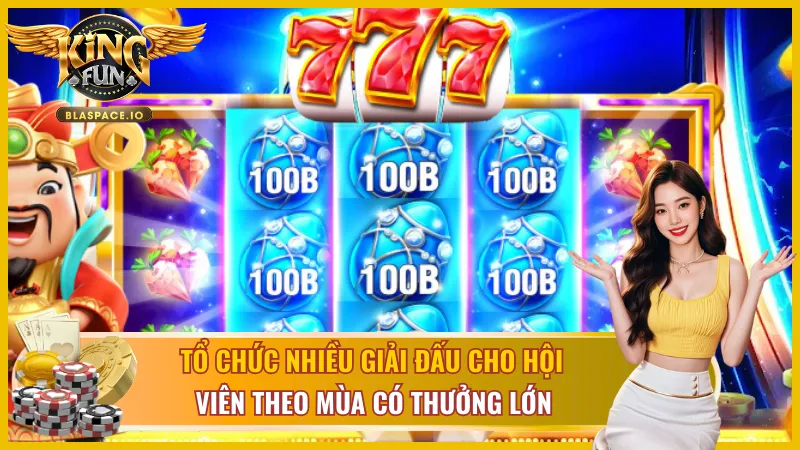 Giải đấu theo mùa JILI Gaming KingFun - giải slot bắn cá poker định kỳ
