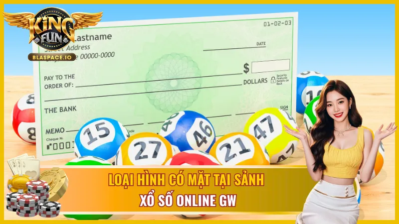 Các loại hình xổ số tại GW KingFun - Keno đề nhanh loto