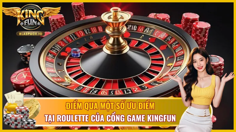 Bảng loại cược Roulette KingFun - Inside bet Outside bet tỷ lệ thưởng